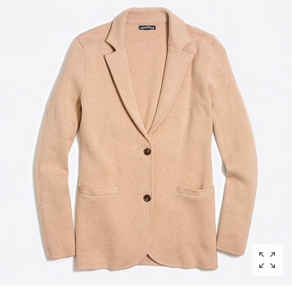 J. Crew sweater blazer
